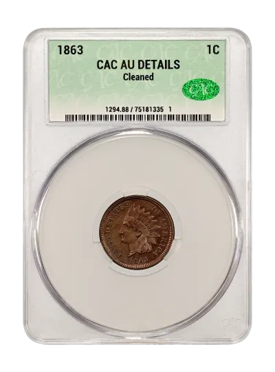 CAC Grading Coin Obverse