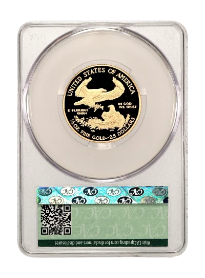 CAC Grading Coin Reverse