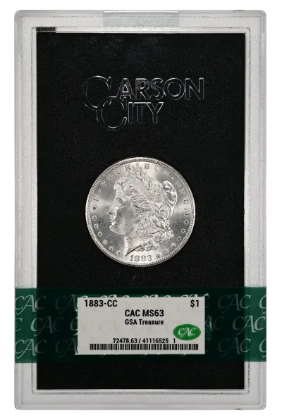 CAC Grading Coin Obverse
