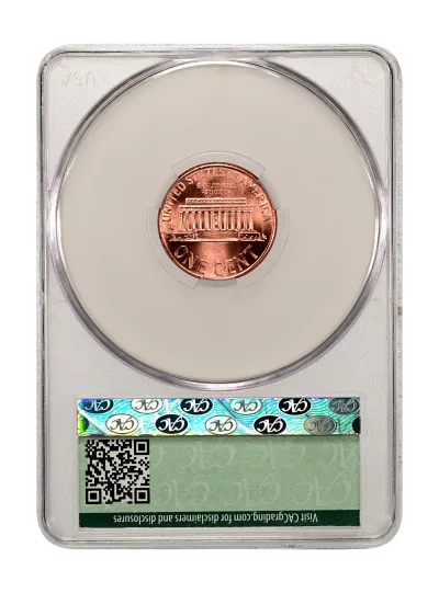 CAC Grading Coin Reverse