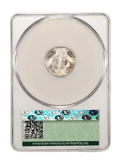 CAC Grading Coin Reverse