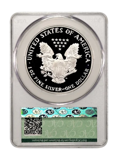 CAC Grading Coin Reverse