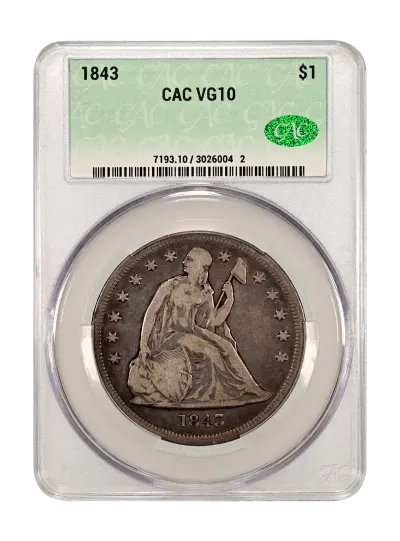 CAC Grading Coin Obverse