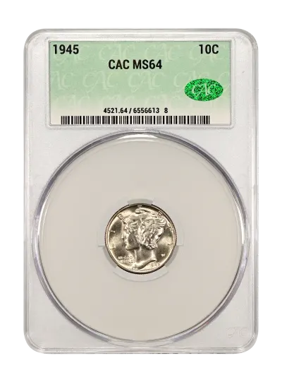 CAC Grading Coin Obverse