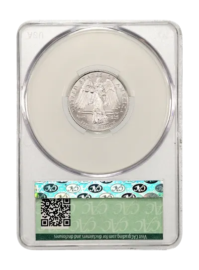 CAC Grading Coin Reverse