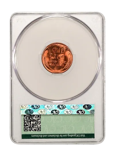 CAC Grading Coin Reverse