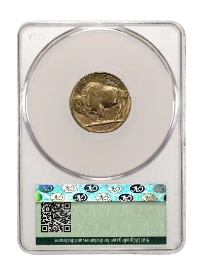 CAC Grading Coin Reverse