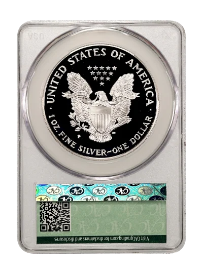 CAC Grading Coin Reverse