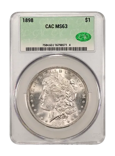 CAC Grading Coin Obverse