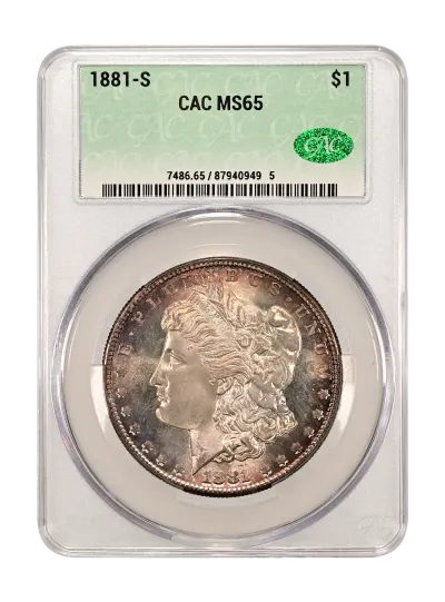 CAC Grading Coin Obverse