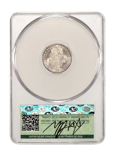 CAC Grading Coin Reverse
