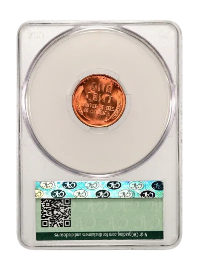 CAC Grading Coin Reverse