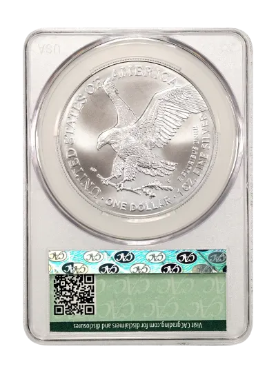 CAC Grading Coin Reverse