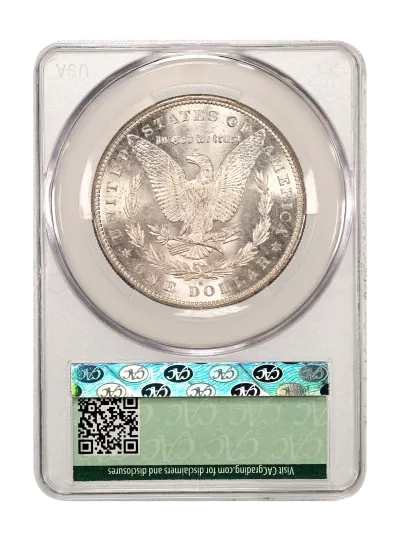 CAC Grading Coin Reverse