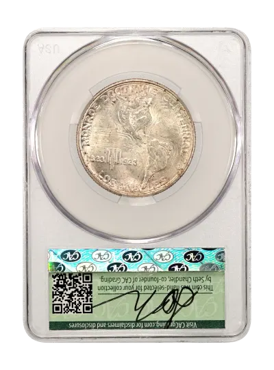 CAC Grading Coin Reverse