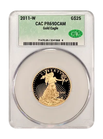 CAC Grading Coin Obverse