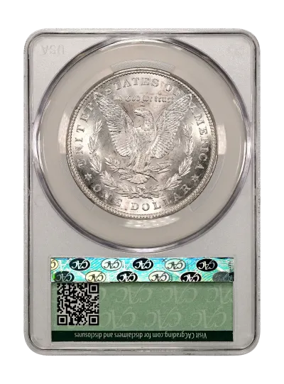 CAC Grading Coin Reverse
