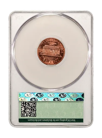 CAC Grading Coin Reverse