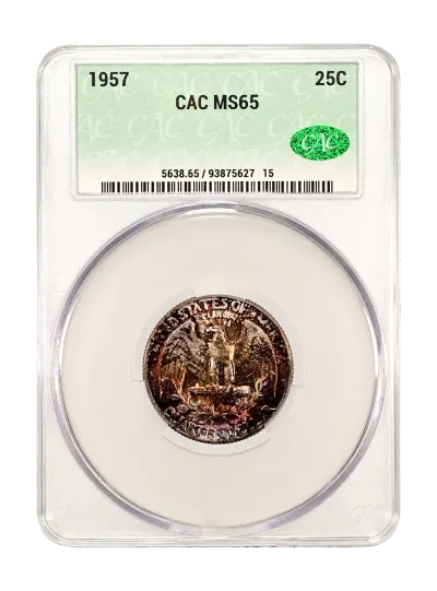 CAC Grading Coin Obverse