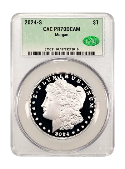 CAC Grading Coin Obverse