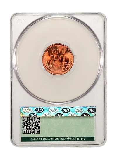 CAC Grading Coin Reverse