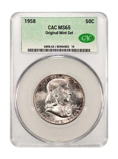 CAC Grading Coin Obverse