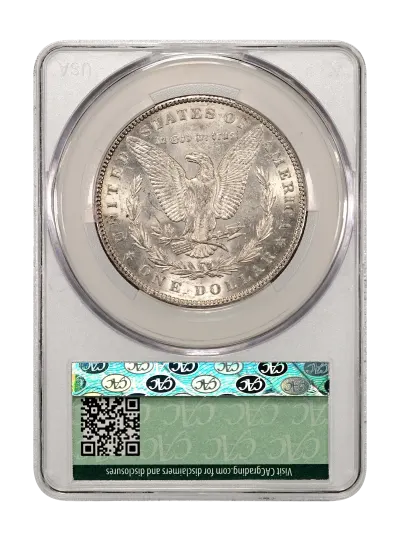 CAC Grading Coin Reverse