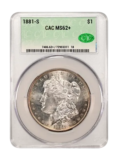 CAC Grading Coin Obverse