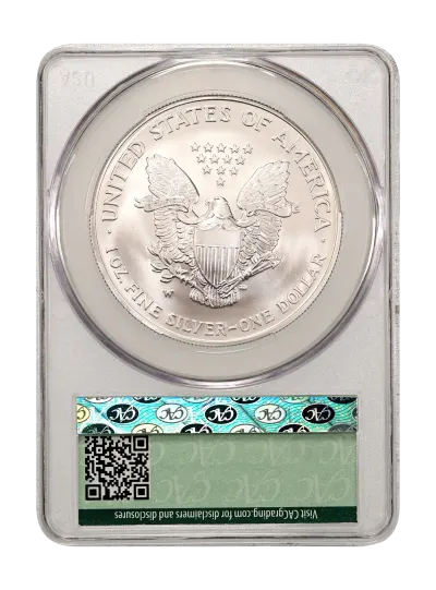 CAC Grading Coin Reverse