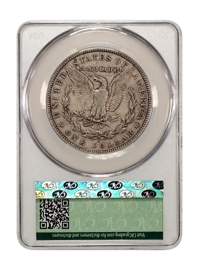 CAC Grading Coin Reverse