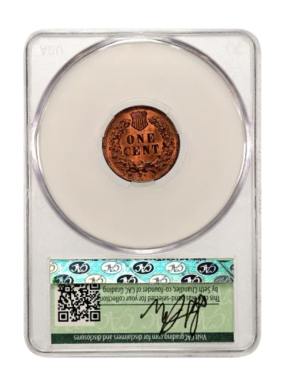 CAC Grading Coin Reverse