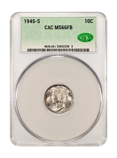 CAC Grading Coin Obverse
