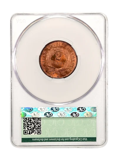 CAC Grading Coin Reverse