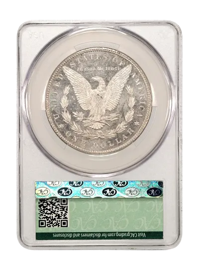 CAC Grading Coin Reverse