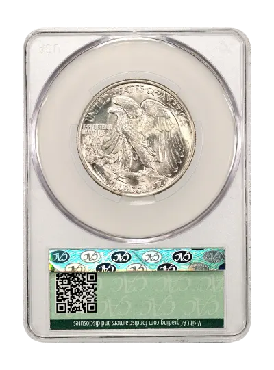 CAC Grading Coin Reverse