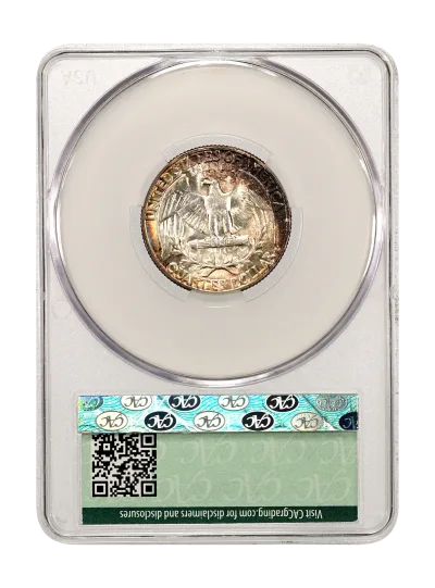CAC Grading Coin Reverse