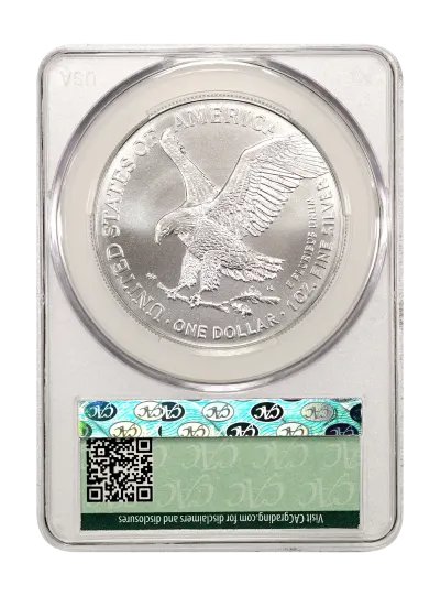 CAC Grading Coin Reverse