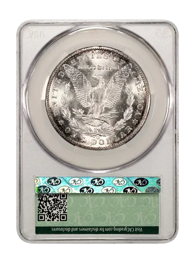 CAC Grading Coin Reverse