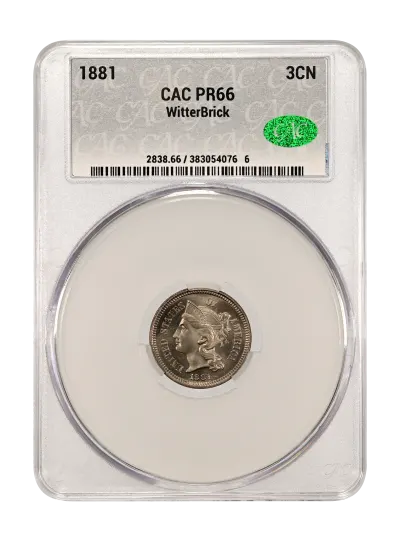 CAC Grading Coin Obverse