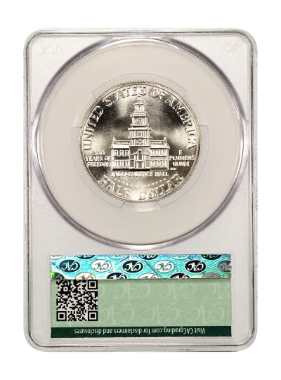CAC Grading Coin Reverse