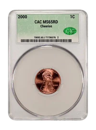 CAC Grading Coin Obverse
