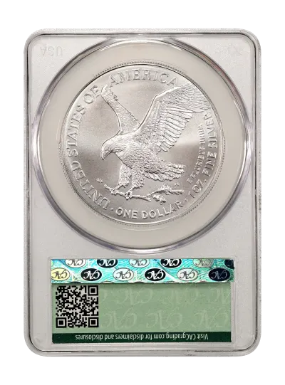 CAC Grading Coin Reverse