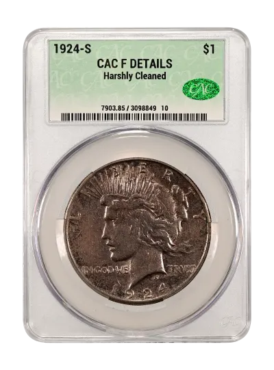 CAC Grading Coin Obverse
