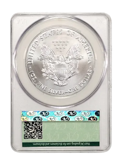 CAC Grading Coin Reverse