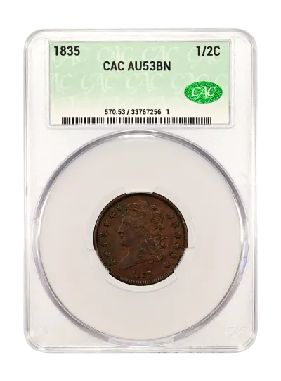 CAC Grading Coin Obverse