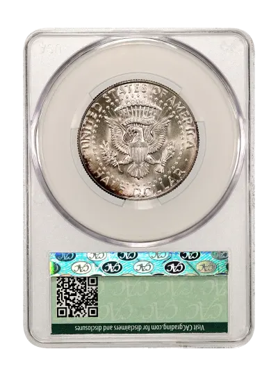 CAC Grading Coin Reverse
