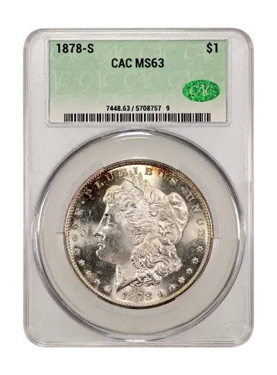 CAC Grading Coin Obverse