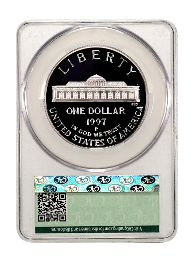CAC Grading Coin Reverse