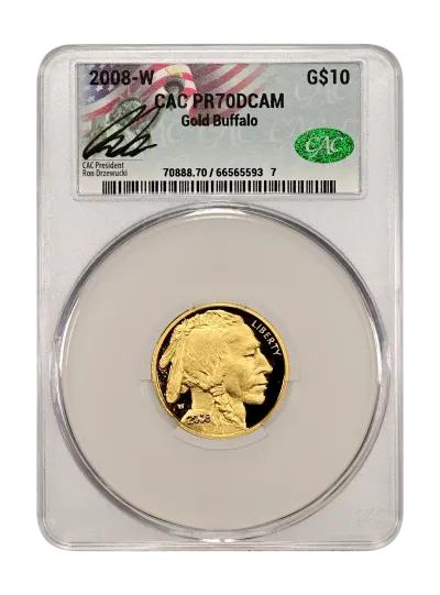 CAC Grading Coin Obverse