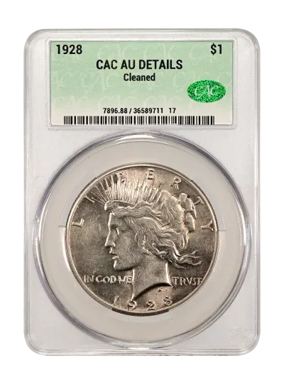 CAC Grading Coin Obverse